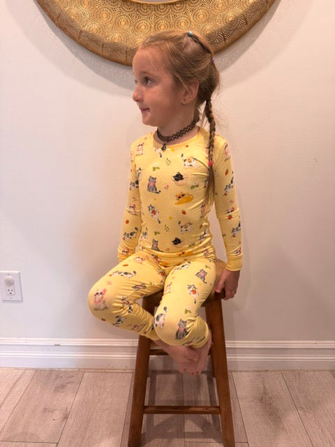 Sweet & Sassy Bamboo Long Sleeve Pyjama Set