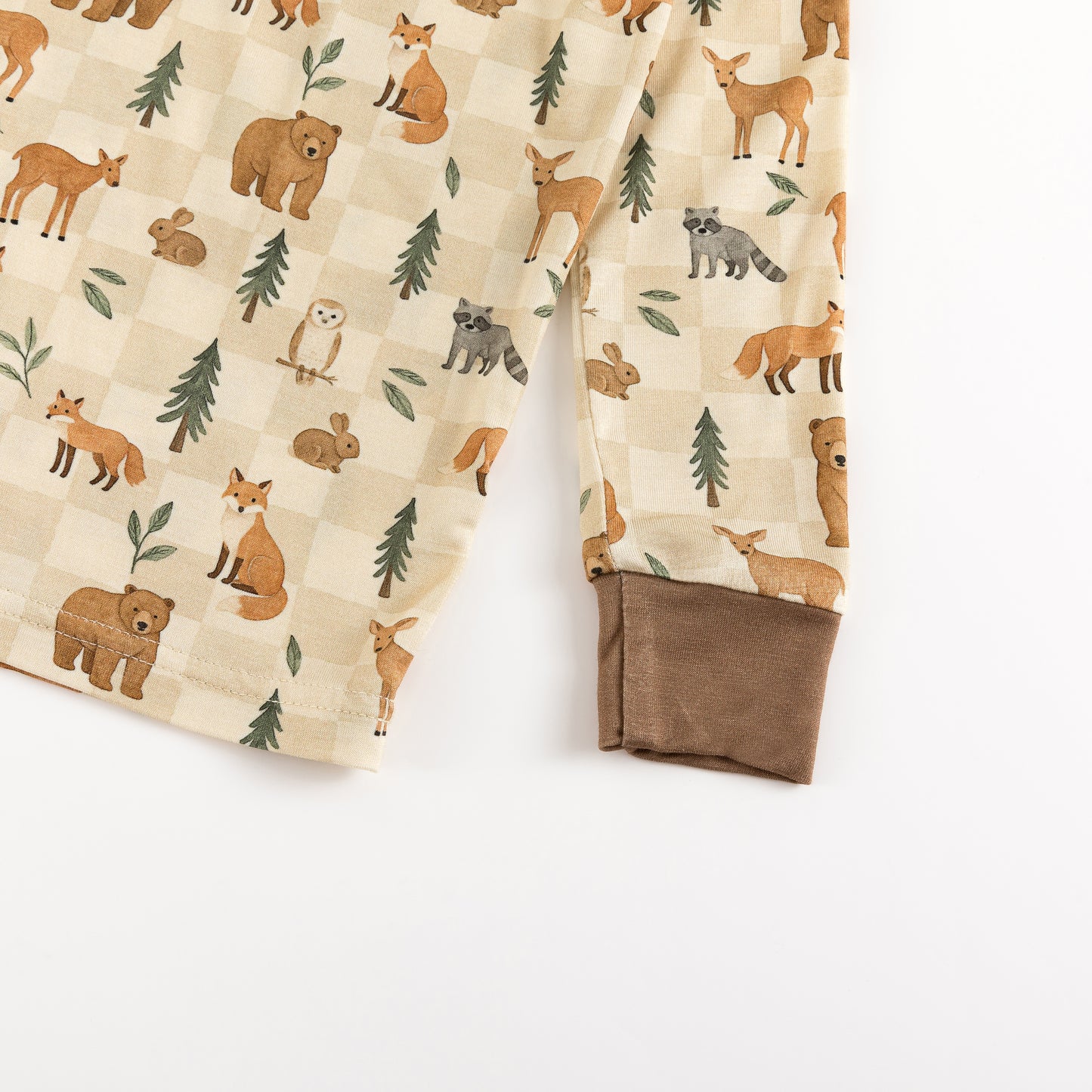 Forest Friends Bamboo Long Sleeve Pyjama Set