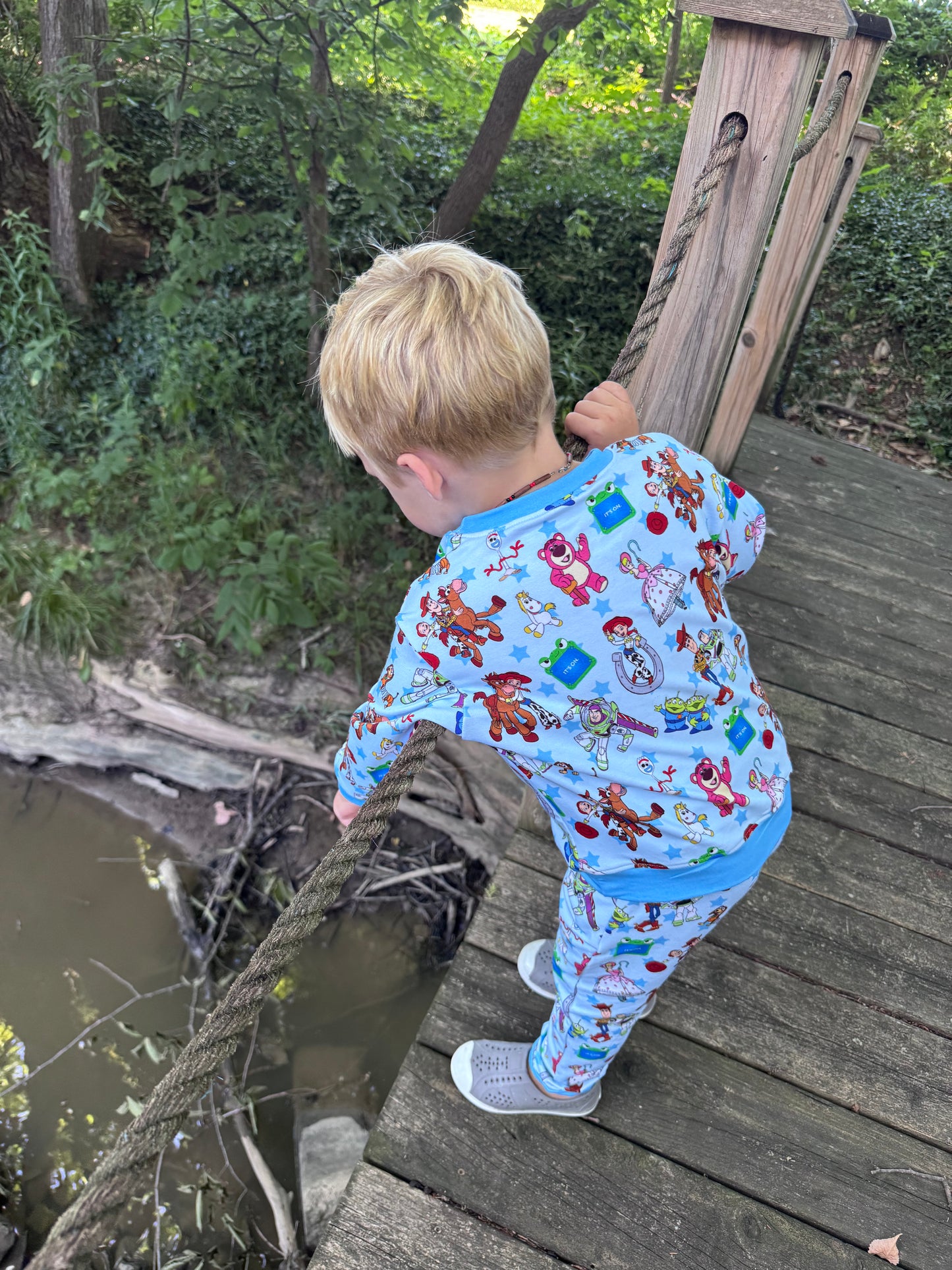 Toys Inspired Bamboo & Cotton Crewneck + Jogger Set