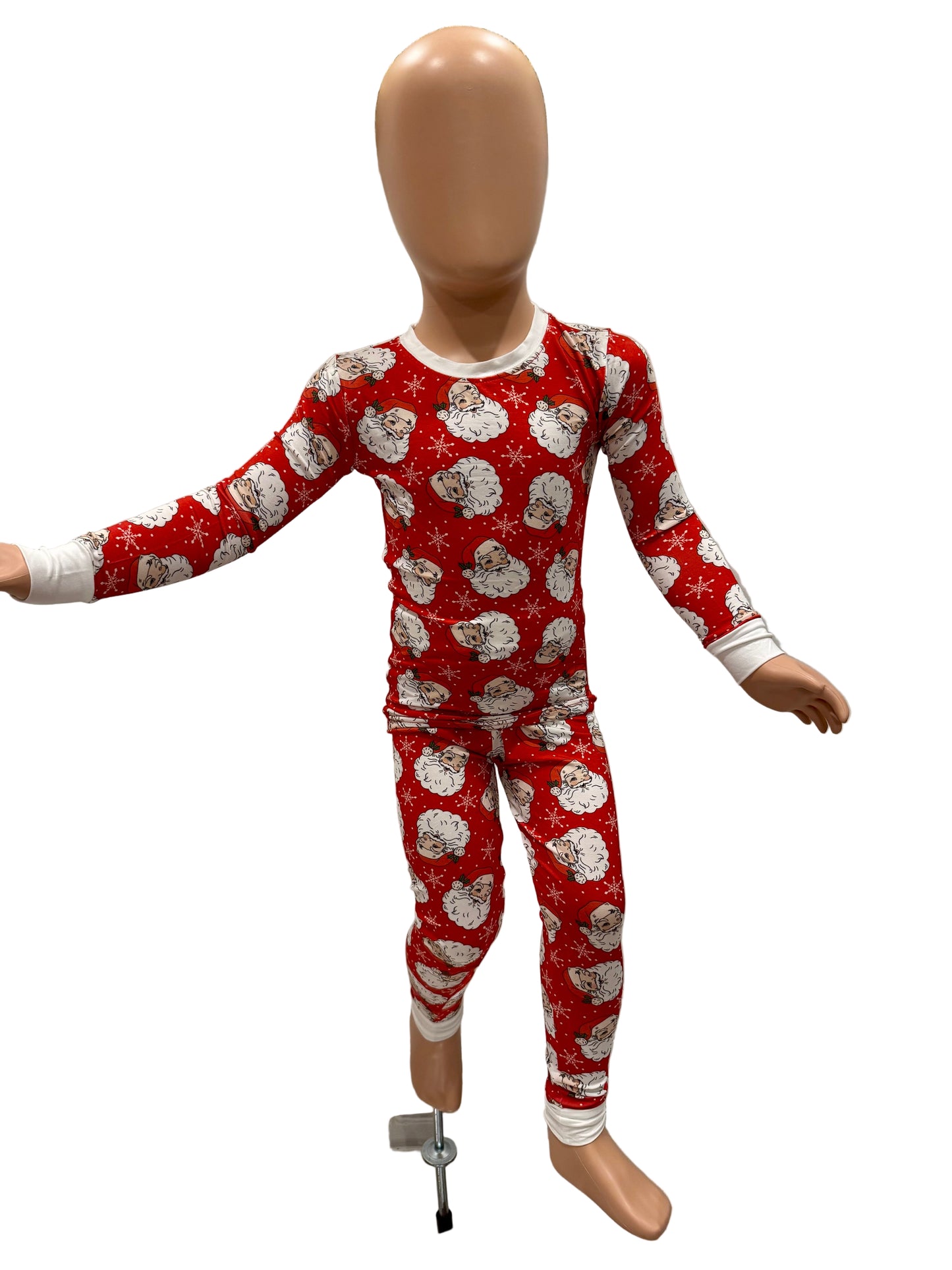 Classic Santa Long Sleeve Pyjama Set