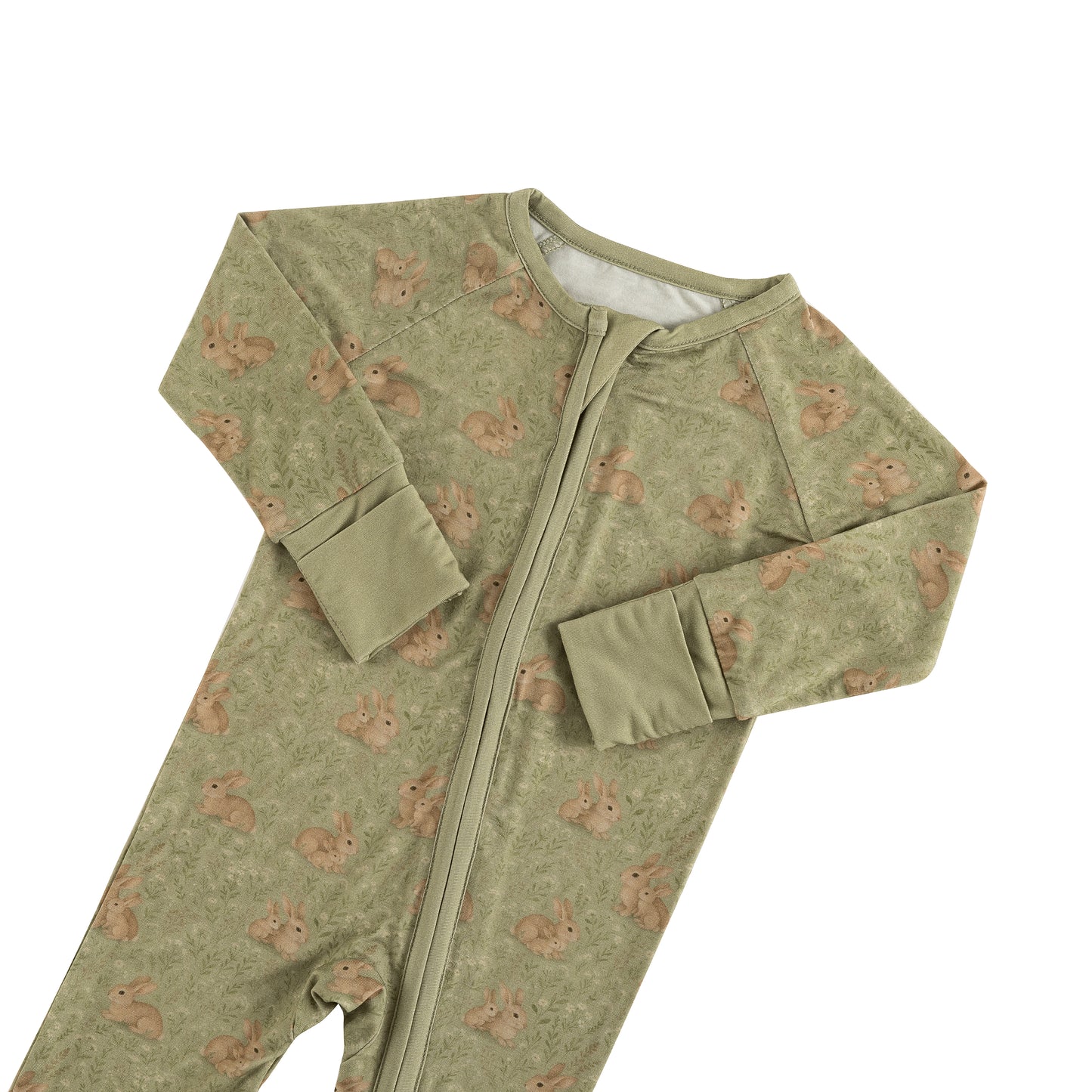 Bunny Bamboo Zippered Sleeper