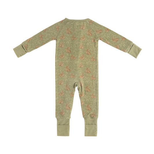 Bunny Bamboo Zippered Sleeper