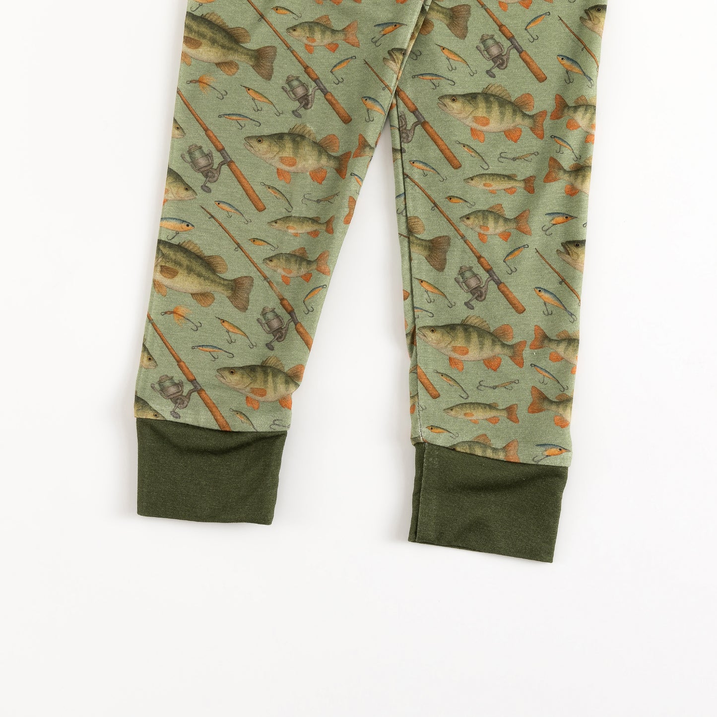 Fishing Bamboo Long Sleeve Pyjama Set
