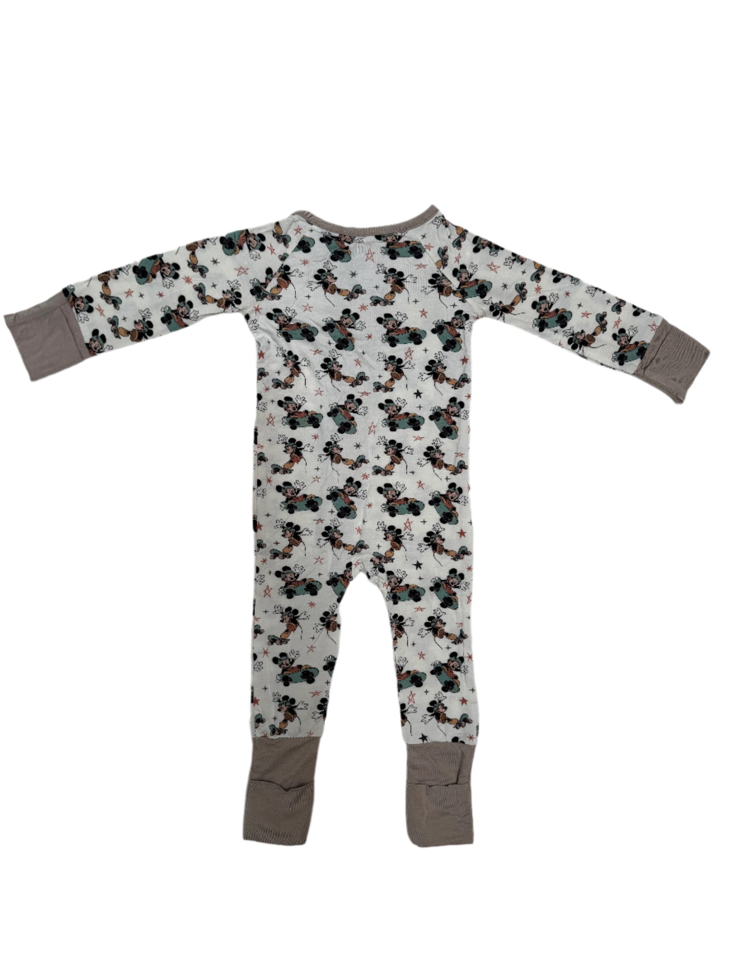 Sk8er M!ckey Bamboo Zippered Sleeper
