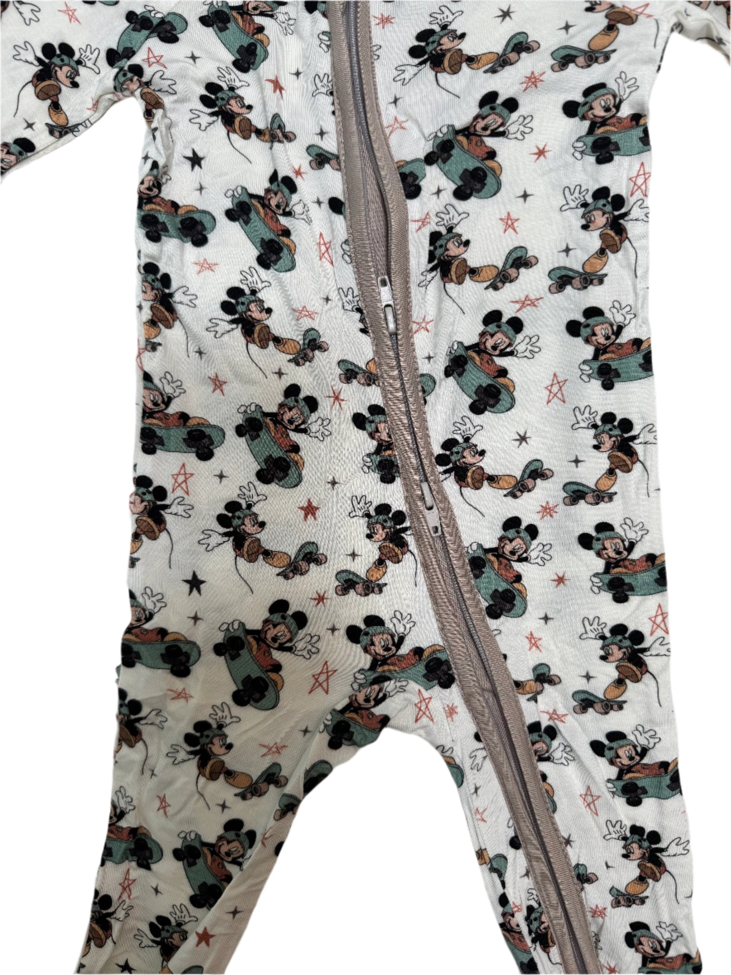 Sk8er M!ckey Bamboo Zippered Sleeper