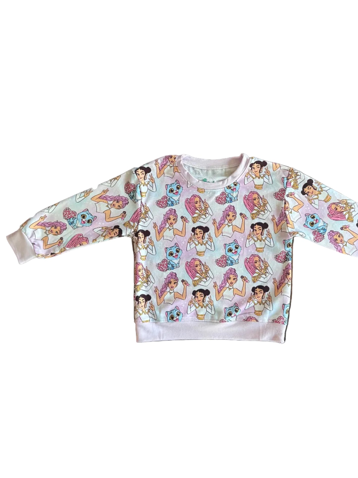 K-Pop Inspired Bamboo & Cotton Crewneck + Joggers Set