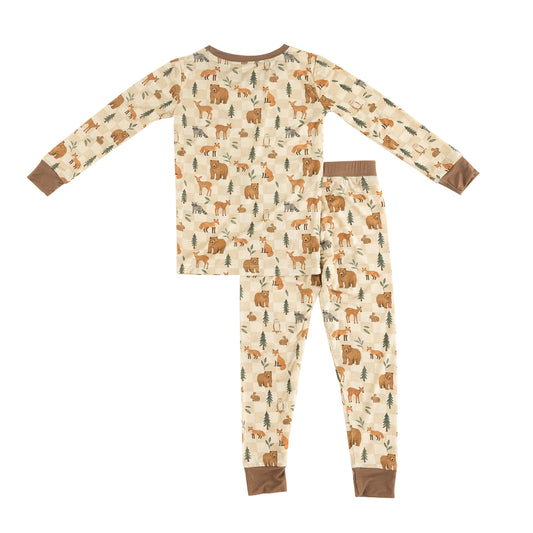 Forest Friends Bamboo Long Sleeve Pyjama Set