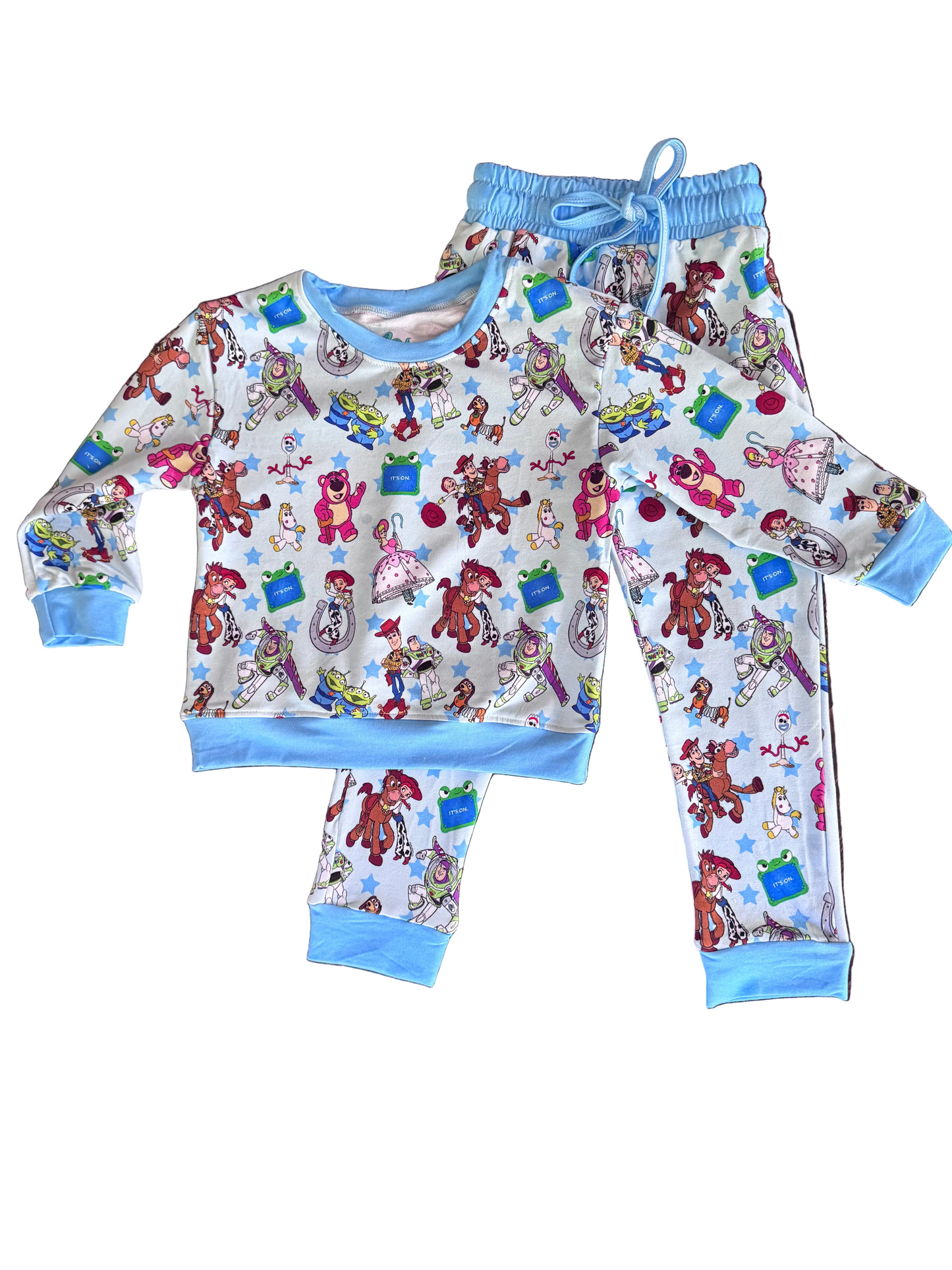 Toys Inspired Bamboo & Cotton Crewneck + Jogger Set