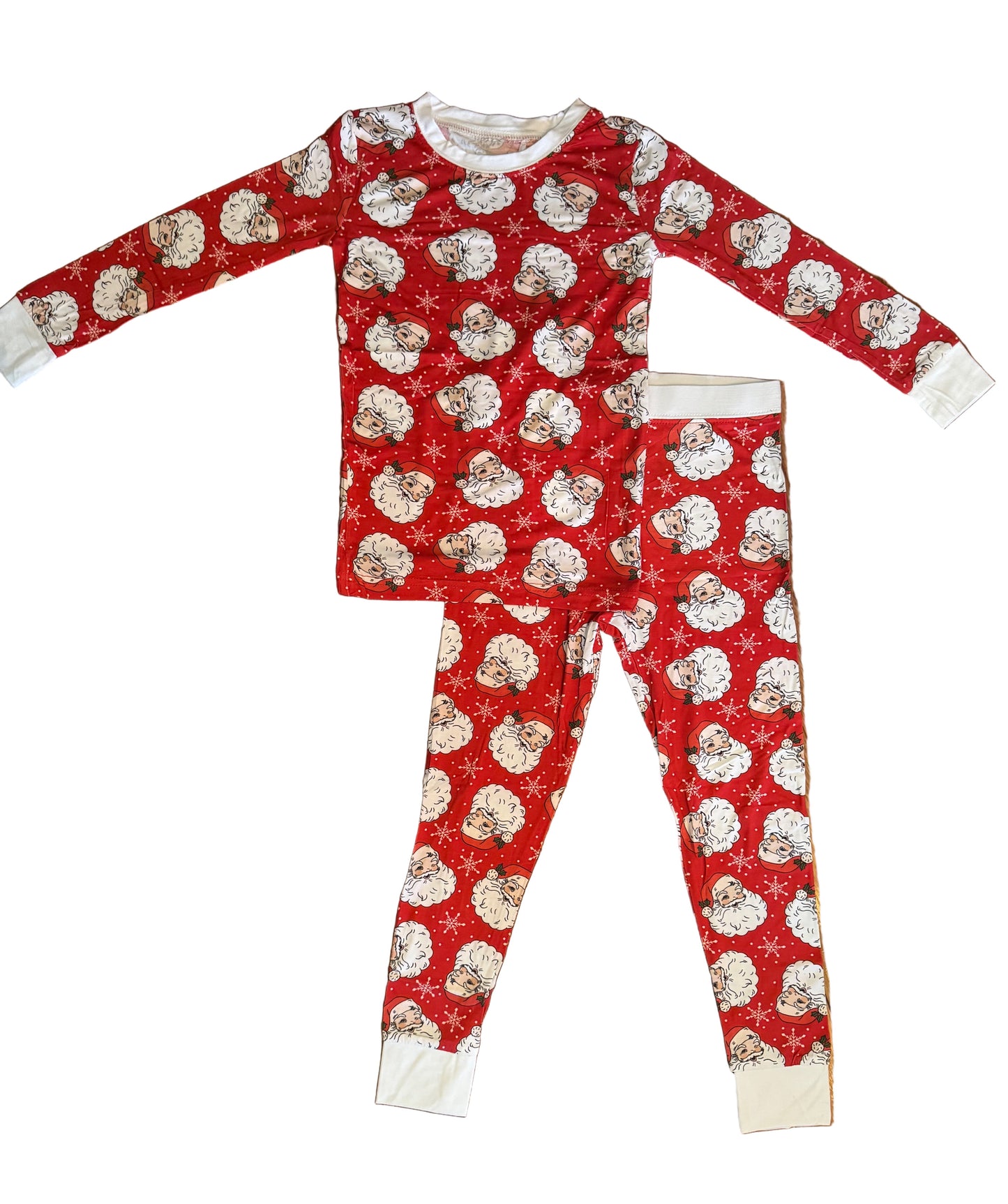 Classic Santa Long Sleeve Pyjama Set