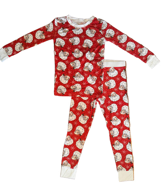 Classic Santa Long Sleeve Pyjama Set