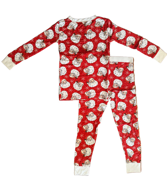 Classic Santa Long Sleeve Pyjama Set
