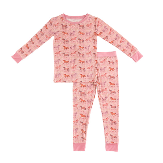 Gallop Bamboo Long Sleeve Pyjama Set