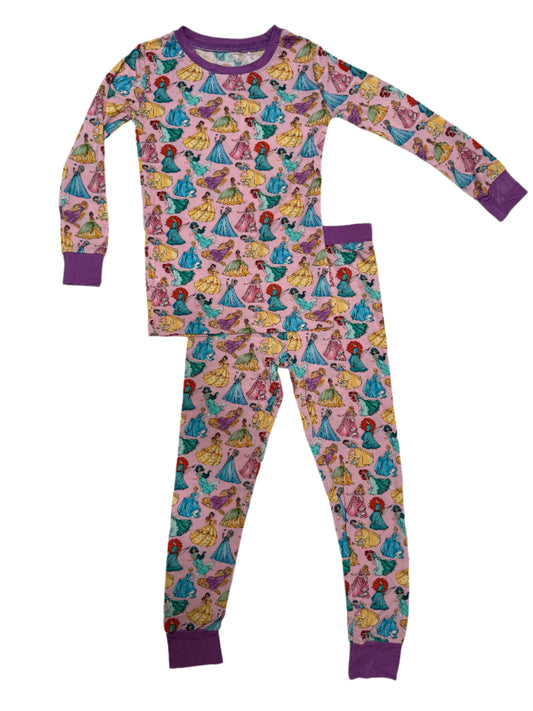 Princess Bamboo Long Sleeve Pyjama Set